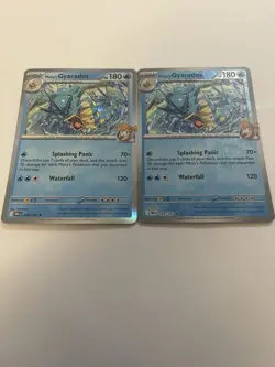 Pokemon TCG Misty's Gyarados Reverse Holo Rare Destined Rivals 049/182 - Image 1