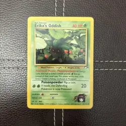 Pokemon TCG - Erika's Oddish - 47/132 - Gym Heroes - MP Uncommon (2000) - Image 1