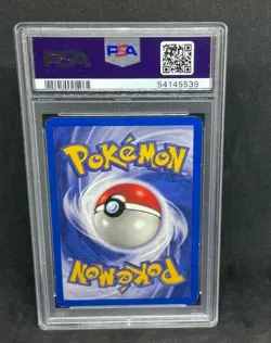 2000 Pokemon Team Rocket Dark Gyarados 8/82 Holo Foil Prerelease Promo PSA 7 - Image 2