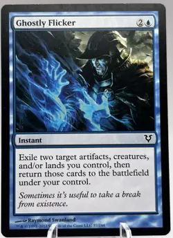 Ghostly Flicker 57/244 Avacyn Restored MTG LP - Image 1