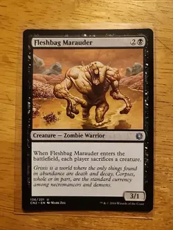 Fleshbag Marauder - Conspiracy - MTG Magic - Uncommon - Green Blue Creature - Image 1