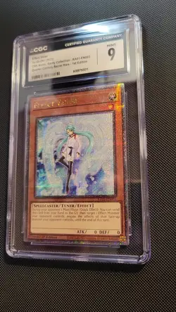 Yu-Gi-Oh! TCG Effect Veiler 1st Edition RA01-EN003 CGC 9 MINT Quarter Century 25 - Image 2