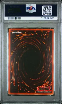 2002 Yu-Gi-Oh! Garnecia Elefantis Metal Raiders MRD 1st Edition Super Rare PSA 7 - Image 2