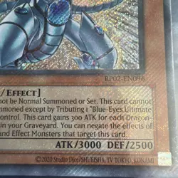Blue Eyes Shining Dragon RP02-EN096 Retro Pack 2 (2020 Date Reprint) Unlimited - Image 3