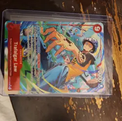Trafalgar Law - OP14-009 (Alternate Art) OP14-009 The Azure Sea's Seven Foil - Image 1