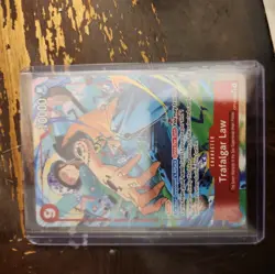 Trafalgar Law - OP14-009 (Alternate Art) OP14-009 The Azure Sea's Seven Foil - Image 3