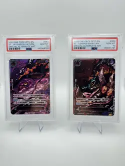 One Piece OP 13 Five Elders Demon God Pack PSA 10 Sequential AA Full Set - Image 4