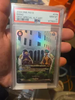One Piece 2024 Special Alternative Art Issho OP03-078 English PSA 10 - Image 1