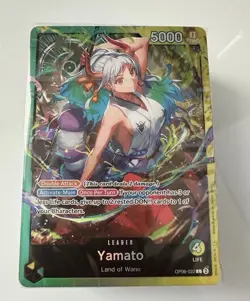 One Piece Green Yellow Starter Deck 28 Yamato ST-28 OP-11 Deck only - Image 1