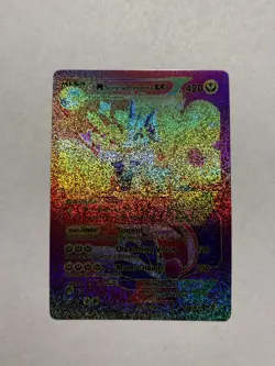 Rainbow Foil Glitter Fan Art Card Collection Mega Shining Primarina EX NM/M - Image 1