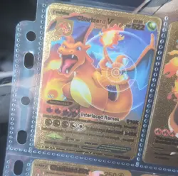 Pokemon Charizard Foil Card Lot V VMAX GX EX - 9 Cards English - Image 2