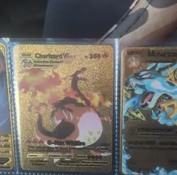 Pokemon Charizard Foil Card Lot V VMAX GX EX - 9 Cards English - Image 3