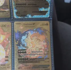Pokemon Charizard Foil Card Lot V VMAX GX EX - 9 Cards English - Image 5
