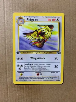 1st Edition Pidgeot 24/64 Jungle Set - Rare Pokemon Card - LP - Image 1