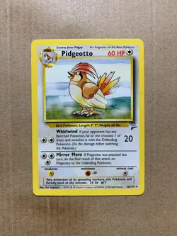 Pidgeotto 28/130 Base Set 2 - Rare Pokemon Card - NM/Mint - Image 1