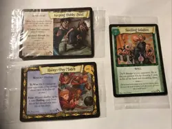 Set of 3 New Sealed Harry Potter Movie TCG Promo Cards Swelling Rainy-Day Dobby - Image 1