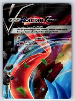 Zacian V-UNION [Set of 4] SWSH: Sword & Shield Promo Cards Holo NM-LP - Image 2