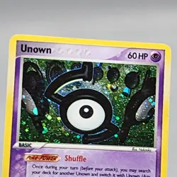 Pokemon TCG Unown [S] Holo Card 5/28 Unseen Forces 2005 LP - Image 2