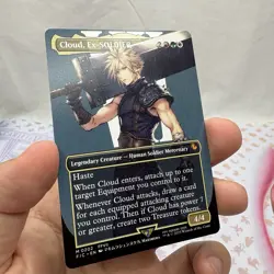 Cloud Ex-SOLDIER 0202 Borderless Regular Final Fantasy Magic The Gathering - Image 5