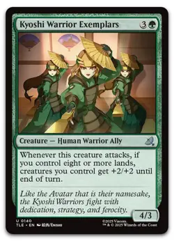 Kyoshi Warrior Exemplars #140 (NM) TLE Magic MTG - Image 1