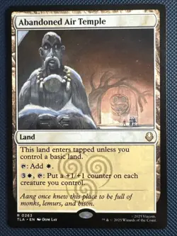 MTG Abandoned Air Temple - Avatar: The Last Airbender (TLA) NM - Image 1