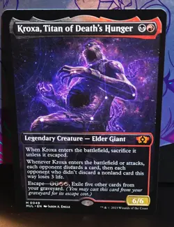 magic the gathering - Kroxa, Titan of Death's Hunger - Legendary Creature - Image 1