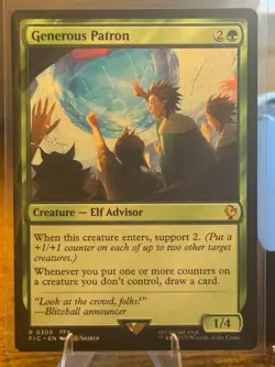 Generous Patron - Commander: FINAL FANTASY MTG - 305 FIC - Image 1