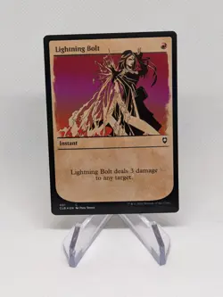 Lightning Bolt SHOWCASE FOIL - MTG Magic the Gathering - CLB - Image 1