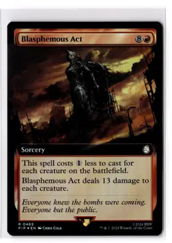 Blasphemous Act (Extended Art) 465 Universes Beyond: Fallout Foil LP - Image 1