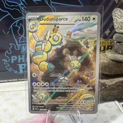 Pokemon Dudunsparce 229/193 Sv02 Paldea Evolved Illustration Rare Full Art Holo - Image 1
