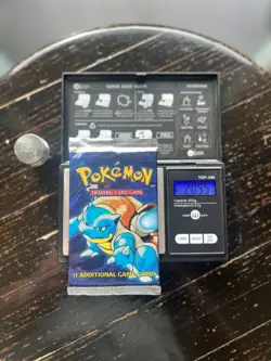 1999 Pokemon Base Set Booster Pack Wizards of the Coast (Blastoise art) - HeavyU - Image 1