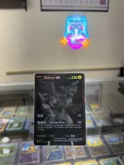 Pokemon Black Bolt Zekrom EX TCG Card 172/86 - Image 1