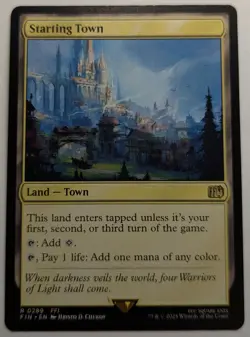STARTING TOWN - Final Fantasy - MTG Magic: the Gathering - Image 1