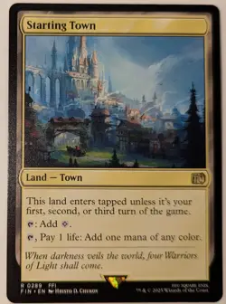 STARTING TOWN - Final Fantasy - MTG Magic: the Gathering - Image 2