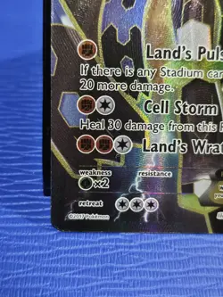 Zygarde EX 54a/124 Fates Collide Alternate Full Art Promo NM Near Mint Pokemon - Image 4