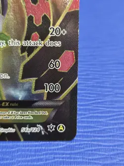 Zygarde EX 54a/124 Fates Collide Alternate Full Art Promo NM Near Mint Pokemon - Image 5