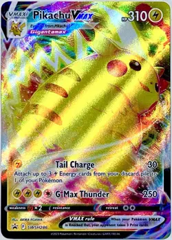 Pikachu VMAX SWSH286 Black Star Promo Pokemon Card TCG 2023 Sword & Shield NM+ - Image 1