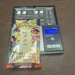 ULTRA HEAVY! 22.97g GOD PACKUUU Ascended Heroes Pokemon TCG Booster (SEALED) - Image 1