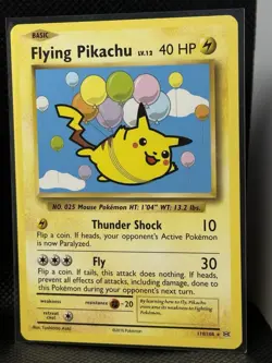 Pokemon TCG Evolutions Regular 3 Card Lot - Flying Pikachu 110/108 Surfing Pika… - Image 4