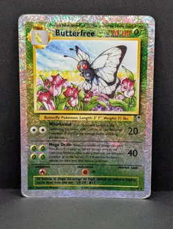 Butterfree 21/110 Legendary Collection Reverse Holo Ultra Rare Pokemon TCG MP - Image 1