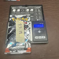 ULTRA Heavy 23.13g Pokemon TCG SV Black Bolt Booster Pack Sealed! Demi GOD PACKU - Image 1