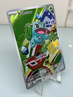 Bulbasaur 2026 Pokemon MEP 037 Promo First Partner Illustration Rare - Image 2