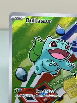 Bulbasaur 2026 Pokemon MEP 037 Promo First Partner Illustration Rare - Image 3