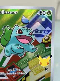 Bulbasaur 2026 Pokemon MEP 037 Promo First Partner Illustration Rare - Image 4