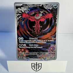 Pokemon TCG - Yveltal 205/182 Paradox Rift - Illustration Rare Holo - NM - Image 1