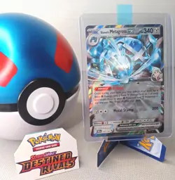 Pokemon TCG - Steven's Metagross ex 145/182 - Destined Rivals - Double Rare - NM - Image 1