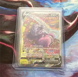 Pokemon TCG Galarian Slowking V Full Art Holo Ultra Rare 179/198 Chilling Reign - Image 1