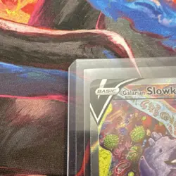Pokemon TCG Galarian Slowking V Full Art Holo Ultra Rare 179/198 Chilling Reign - Image 2