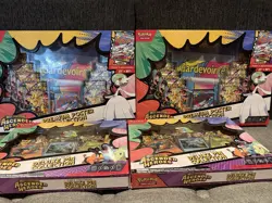 2 Pokemon Mega Evolution Ascended Heroes Poster & 2 Pin Collection Sealed Box’s - Image 1