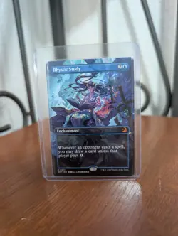 Rhystic Study (Anime Borderless) Wilds of Eldraine: Enchanting Tales Regular - Image 1